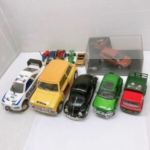 ミニカーまとめ★ミニクーパー/マジョレットプジョー405ターボ16/フォルクスワーゲン サニーサイド SS7707/TINS' TOYS T623 RAV4/トミカ他