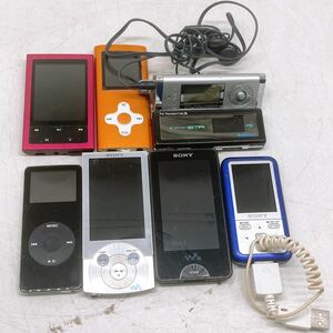 ジャンク★ポータブル デジタル ミュージックプレーヤー SONY WALKMAN NW-X1060/NW-A855/NW-S615F ソニー ウォークマン/iPod/iRiver 中古