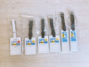 NIKON NPS ネームプレート 6本セット アクリル キーホルダー プロフェッショナルサービス ニコン JAPAN 日本光学工業 