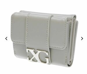 LOGO BUCKLE MINI WALLET X-girl エックスガール 三つ折り　財布　サイフ　ウォレット　　通学　完売