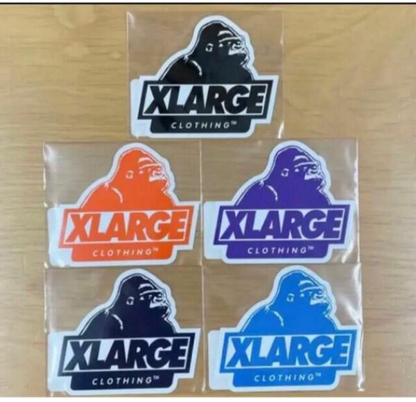 xlarge エクストララージ　ステッカー　5枚　セット