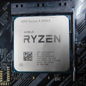 Ryzen 9 3950X + ASUS B500+DDR4 3200MHz 8G×2枚　ＣＰＵ＋マザーボード＋メモリ　セット