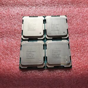 Intel Xeon E5-2620v4 4個　動作確認済み