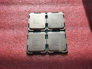 Intel Xeon E5-2620v4 4個　動作確認済み