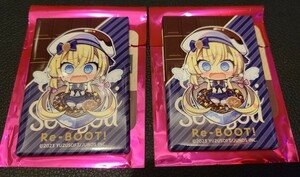 天使騒々　スクエア缶バッジコレクション　白雪　乃愛×2 セット　　ゆずソフト