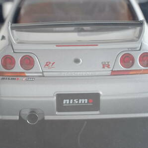 【保護テープ有】AUTOart オートアート 1/18 Nissan Skyline GT-R(R33)V-Spec シルバー nismo ニスモの画像8