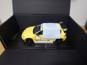 【未使用】 onemodel 1/18 ホンダ シビック ROCKET BUNNY PANDEM CIVIC EG6 Yellow 17B05-08