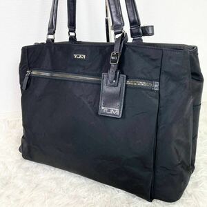 1円【良品 入手困難】TUMI トゥミ ビジネスバッグ ブリーフケース トートバッグ 肩掛け◎ A4◎ メンズ ナイロン レザー 本革 黒