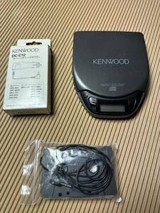 KENWOOD ポータブルCDプレーヤー DPC-351とカーバッテリーアダプターDC-D12 オマケにソニー カーコネクティングパックCPA-8