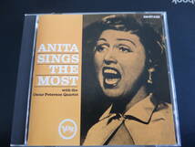 名盤 良品 ANITA O'DAY「ANITA SINGS THE MOST」 輸入盤_画像1