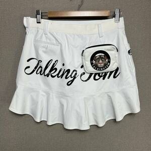YT1215 [ beautiful goods ] TALKINGTOMto- King Tom Golf culotte skirt M size back waist rubber wear tennis stretch skirt 