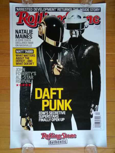 ダフトパンク DAFT PUNK Rolling Stone 特大 ポスター