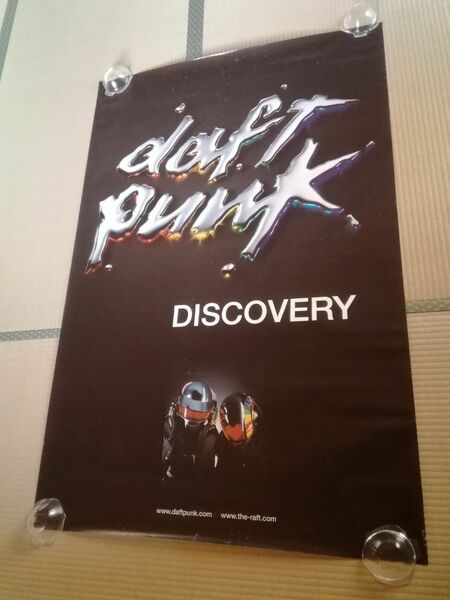 DAFT PUNK　ダフト パンク　DISCOVERY　ディスカバリー　　特大 ポスター 151cm×101cm