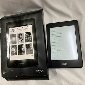 ②【初期化済み】Kindle キンドル Paperwhite ペーパーホワイト ディスプレイ　アマゾン Amazon model NO. EY21