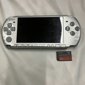 ②【初期化済み】PSP 3000 本体　メモリースティック8GB付き