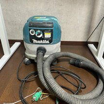 動作正常 おすすめ★マキタ 集じん機(乾湿両用) 8L 連動コンセント付 VC0820 makita ホース付き！_画像1