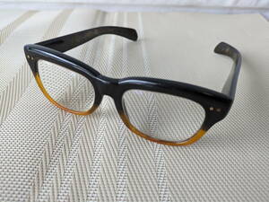 【1386A】眼鏡　べっこう　k18刻印有り　べっ甲　アンティーク