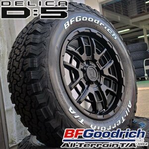 BFGoodrich ALL-Terrain T/A KO2 225/70R16 ホワイトレター デリカD5 RAV4 CX5 16インチ タイヤホイールセット 純正車高可 BM00