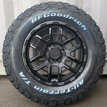 BFGoodrich ALL-Terrain T/A KO2 235/70R16 ホワイトレター デリカD5 RAV4 CX5 16インチ タイヤホイールセット 純正車高可 BM00_画像3