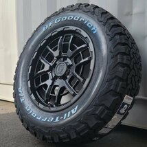 BFグッドリッチ オールテレーン T/A KO2 235/70R16 ホワイトレター デリカD5 RAV4 CX5 16インチ タイヤホイールセット 純正車高可 BM00_画像2