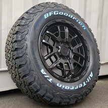 グッドリッチ オールテレーン KO2 215/70R16 ホワイトレター デリカD5 エクストレイル CX5 16インチ タイヤホイールセット 純正車高可 BM00_画像4