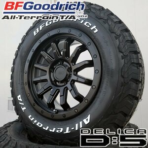 215/70R16 BFGoodrich ALL-Terrain KO2 ホワイトレター デリカD5 エクストレイル CX5 16インチ タイヤホイールセット ロックフォース MB