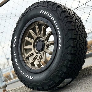 ホワイトレター デリカD5 RAV4 CX5 アウトランダー 16インチタイヤホイール 4本 BFグッドリッチ KO2 215/70R16 225/70R16