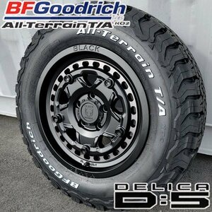 BFGoodrich ALL-Terrain T/A KO2 235/70R16 ホワイトレター デリカD5 RAV4 CX5 16インチ タイヤホイールセット 純正車高可 BM5