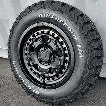 BFGoodrich ALL-Terrain T/A KO2 215/70R16 ホワイトレター デリカD5 エクストレイル CX5 16インチ タイヤホイールセット 純正車高可 BM5_画像5