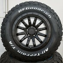 215/70R16 BFグッドリッチ KO2 ホワイトレター デリカD5 エクストレイル CX5 16インチ タイヤホイールセット ロックフォース MB_画像3