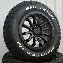 225/70R16 BFグッドリッチ KO2 ホワイトレター デリカD5 RAV4 CX5 16インチ タイヤホイールセット ロックフォース MB_画像4