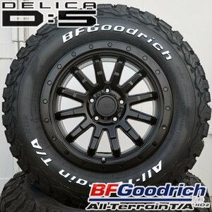 215/70R16 BFグッドリッチ KO2 ホワイトレター デリカD5 エクストレイル CX5 16インチ タイヤホイールセット ロックフォース MB