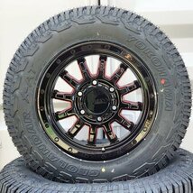 ヨコハマ 215/70R16 ハイエース レジアスエース 200系 リフトアップ 16インチタイヤホイールセット 16×6.5J+38 ジオランダー G016 X-AT_画像5