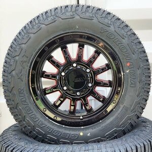 200系 ハイエース レジアスエース リフトアップ 16インチタイヤホイールセット YOKOHAMA ヨコハマ ジオランダー G016 X-AT 215/70R16