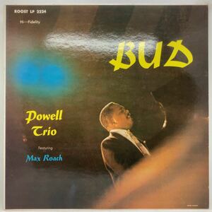 Bud Powell Trio Featuring Max Roach - Bud LP レコード US盤 バド・パウエル マックス・ローチ JAZZ