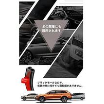 ★10M★ 車用ドアモール 風切り音防止テープ 防音 テープ 両面テープ付き 気密性アップ 静音 防塵 着脱簡単/衝撃防止/キズ防止_画像7