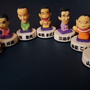 笑点メンバー86年~06年 似顔絵はんこ 8点