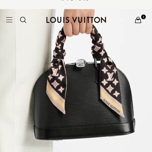 ルイヴィトン LOUIS VUITTON モノグラム　ビジュエルド　バンドー　スカーフ