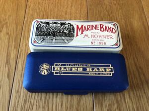 ホーナー ハーモニカ HOHNER MARINE BAND Blues harp Germany 2個　ブルースハープ 