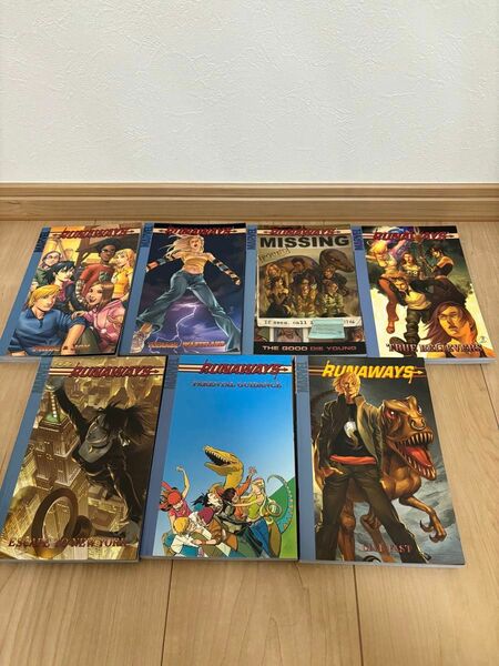 Marvel Runaways Vol. 1〜7セット マーベル　ペーパーバック