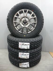 ヨコハマジオランダー★145/80R12ゴツゴツタイヤセット★145R12★キャリーエブリーハイゼットサンバーピクシスクリッパースクラムNバン