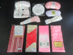 良品 未使用 着付け 小物セット まとめて15点 和装小物 教室 初心者 練習 趣味【夢職】★★