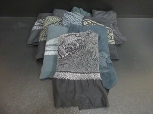 中古 絹 化繊 絞り 浴衣帯 男性用 兵児帯 まとめ10点 和装小物 観光 和服 祭り 花火 浴衣 行事 趣味 イベント【夢職】 ★★