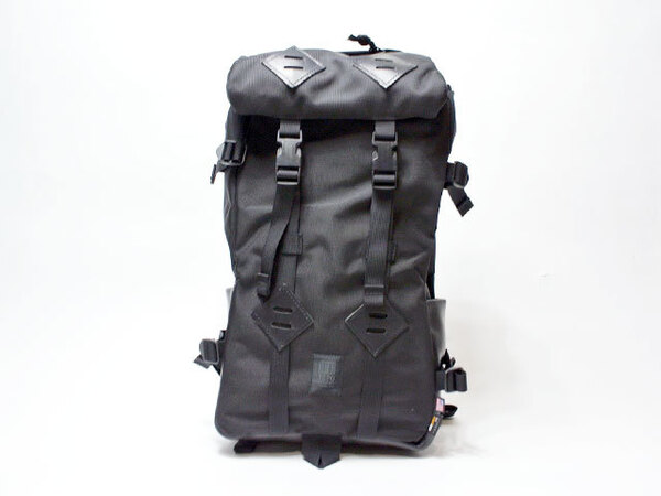 新品!【TOPO DESIGNS/トポデザインズ×ホーウィンレザー】クレッターサック・バリスティックナイロン&レザー・22.4L/ブラック