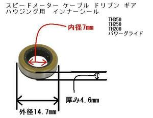 スピードMeter ドリブンギア インナーシール TH350 TH250 TH200 パワーグライド Transmission GM Chevrolet ドライブギア パッキン