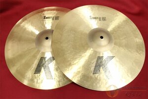 [良品] Zildjian K SWEET HI HAT 16 set Top：1330g/Botom:2030g [MK514]