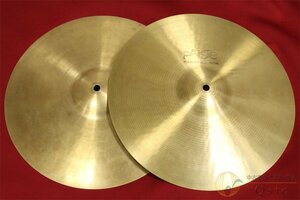 [超美品] Paiste Formula 602 HiHat 14inch Set 70年代のヴィンテージハイハット/Top：830g/Botom:910g [NK137]