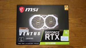 MSI GeForce RTX 2070 super VENTUS 8G GP グラフィックボード PC パソコン 自作