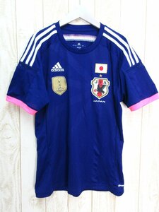 adidas/アディダス：サッカー 日本代表 なでしこ レプリカユニフォーム FIFA2011 サイズL/レディース/中古/USED