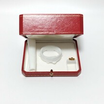 Cartier カルティエ 腕時計ケース 空箱 ボックス プッシュピン 750 K18 ミニベニュワール ウォッチケース A-469_画像1